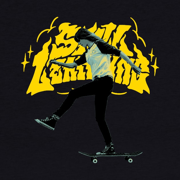 Style Learning Girl Skateboard by Krisna Pragos